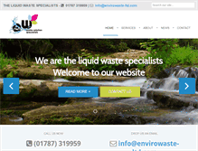Tablet Screenshot of envirowaste-ltd.com